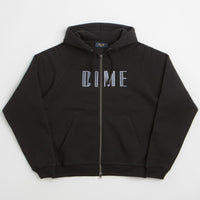 Dime Blocks Full Zip Hoodie - Black thumbnail