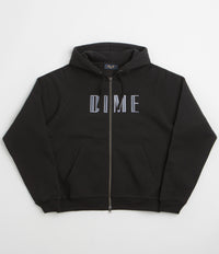 Dime Blocks Full Zip Hoodie in Black