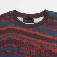 Dime Brushstroke Shirt in Bordeaux thumbnail