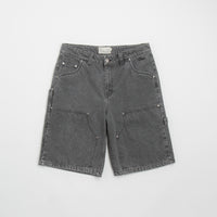Dime Carpenter Denim Shorts in Faded Black thumbnail
