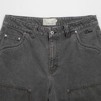 Dime Carpenter Denim Shorts in Faded Black thumbnail