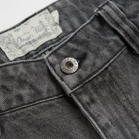 Dime Carpenter Denim Shorts in Faded Black thumbnail