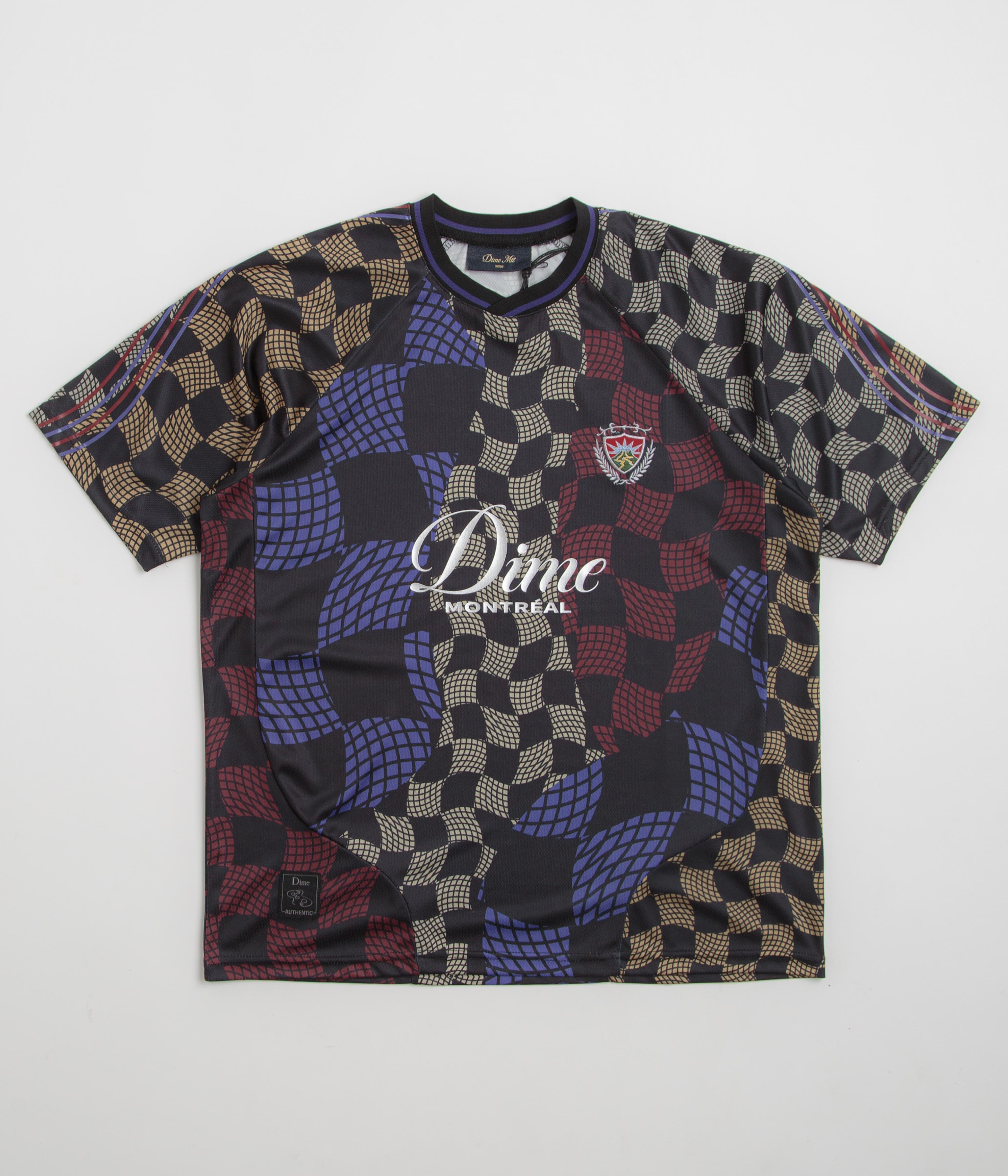 Dime Checkered Home Jersey - Cream | Flatspot