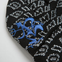 Dime Chopper Fold Beanie in Black thumbnail