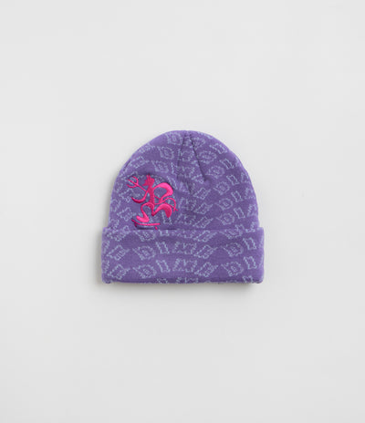 Dime Chopper Fold Beanie in Lavender