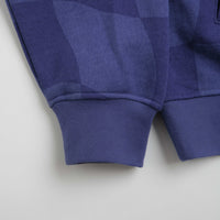 Dime Classic Checkmate Zip Hoodie in Navy thumbnail