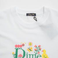 Dime Classic Cross Stitch T-Shirt in White thumbnail
