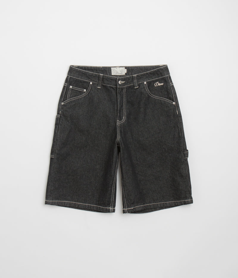 Dime Classic Denim Shorts in Black Washed