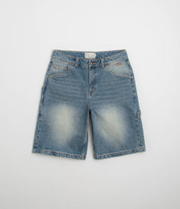 Dime Classic Denim Shorts in Sandblasted Indigo