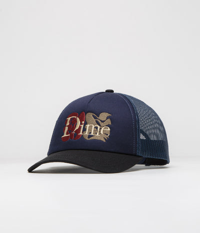 Dime Classic Duo Trucker Cap in Navy