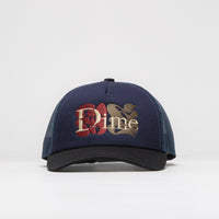 Dime Classic Duo Trucker Cap in Navy thumbnail