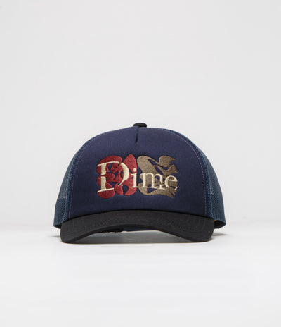 Dime Classic Duo Trucker Cap in Navy