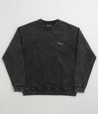 Dime Classic French Terry Crewneck Sweatshirt in Faded Black