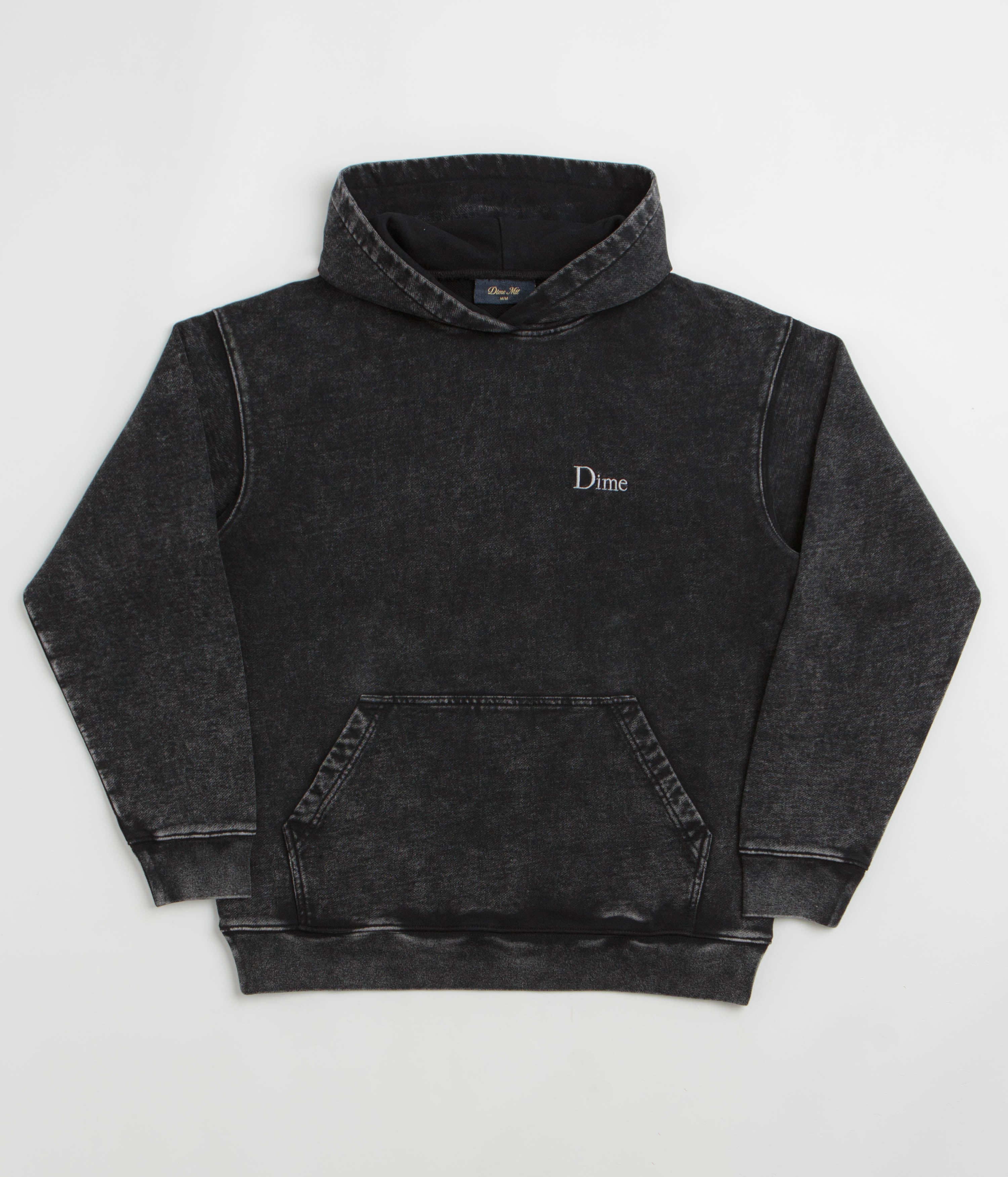 Dime Classic French Terry Hoodie in Faded Black