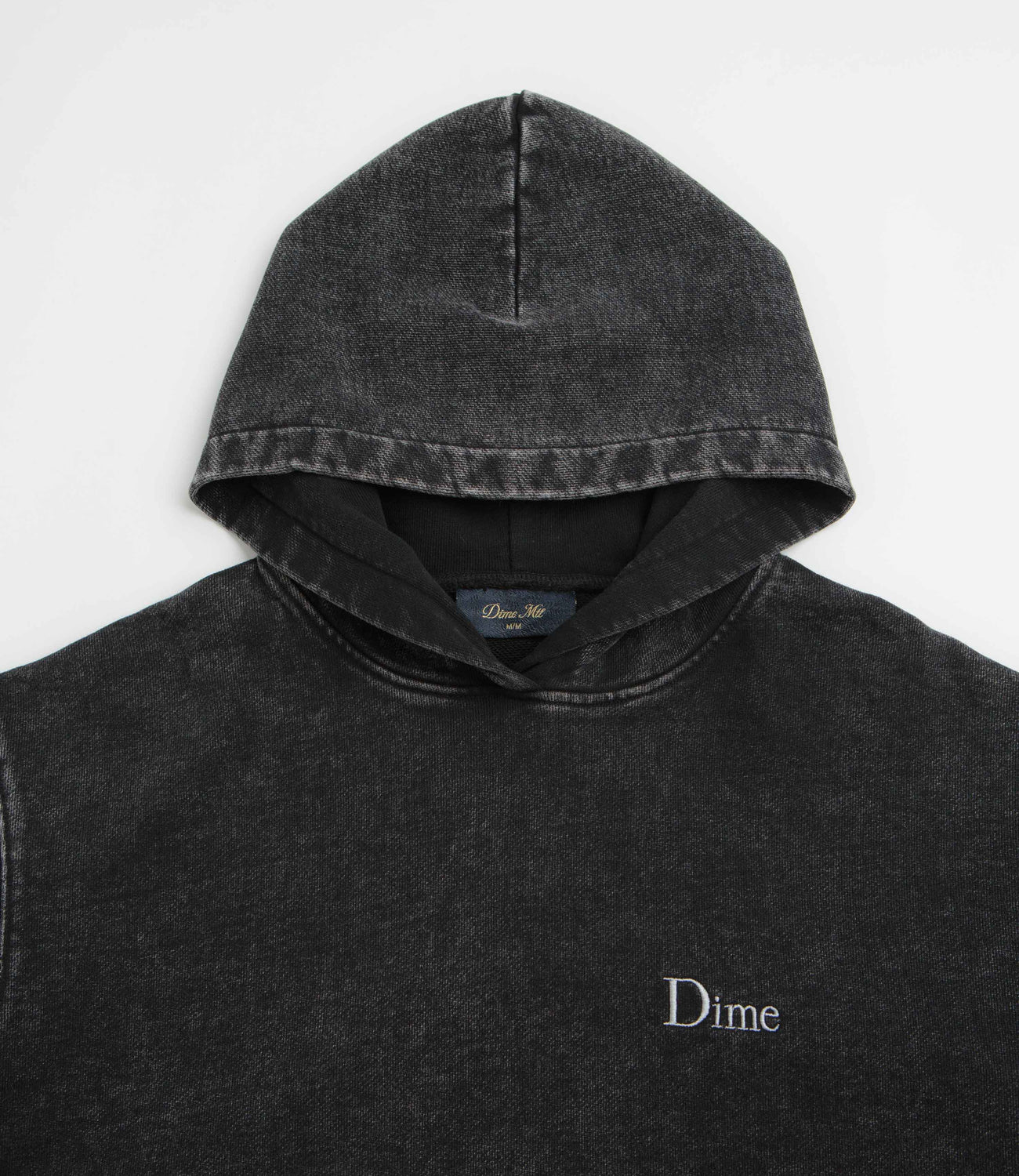 Dime 【 Curvy French Terry Hoodie Men Black 】 フーディー パーカー
