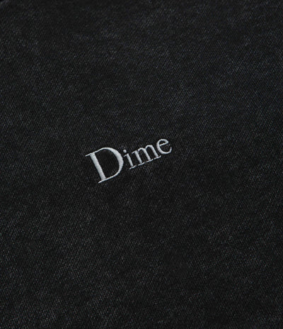 Dime Classic French Terry Hoodie in Faded Black