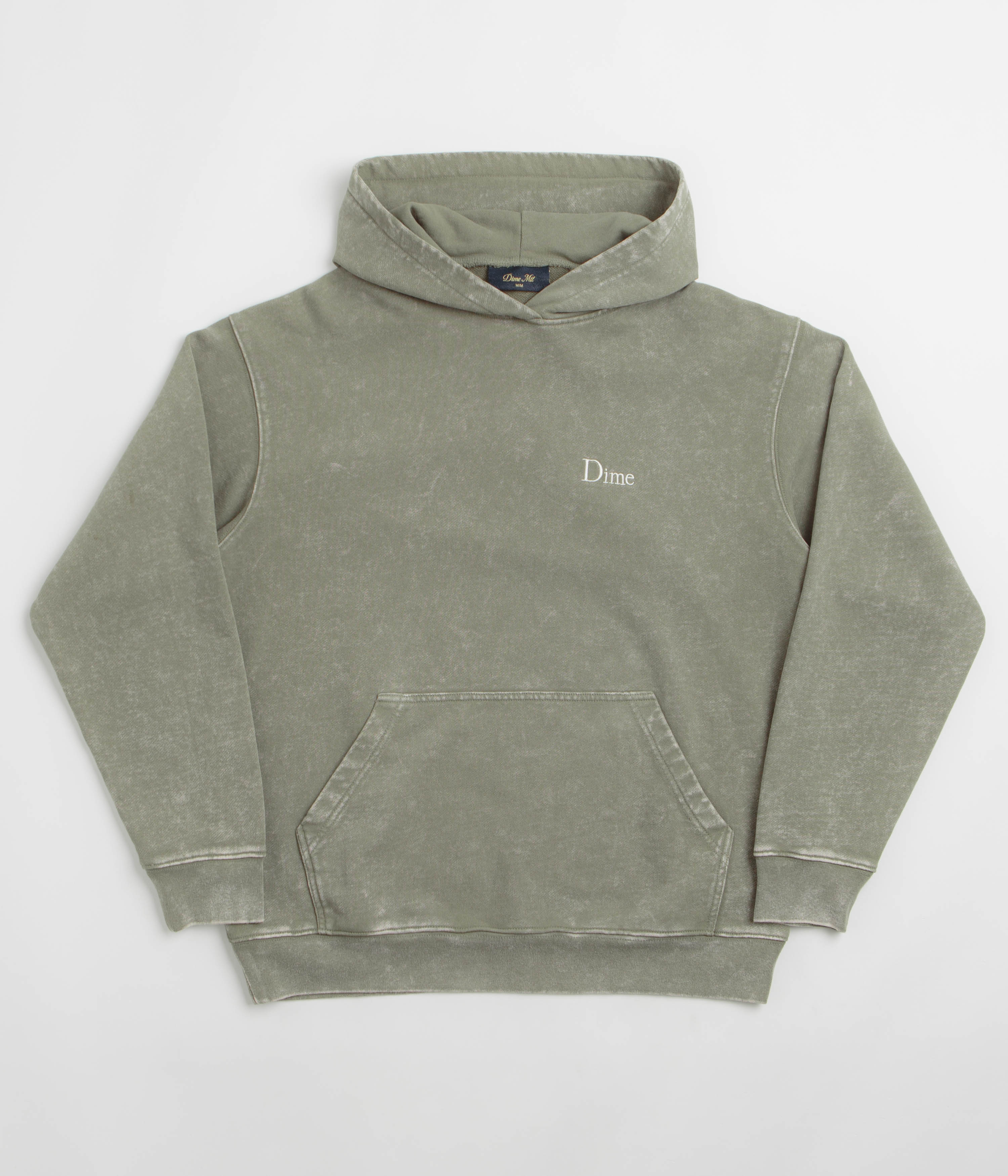 Dime Classic French Terry Hoodie in Faded Cement