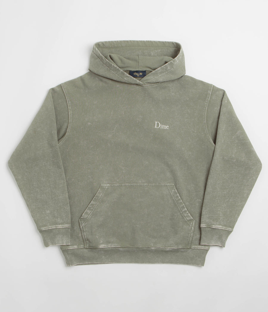 Dime Classic French Terry Hoodie in Faded Cement