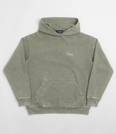 Dime Classic French Terry Hoodie in Faded Cement