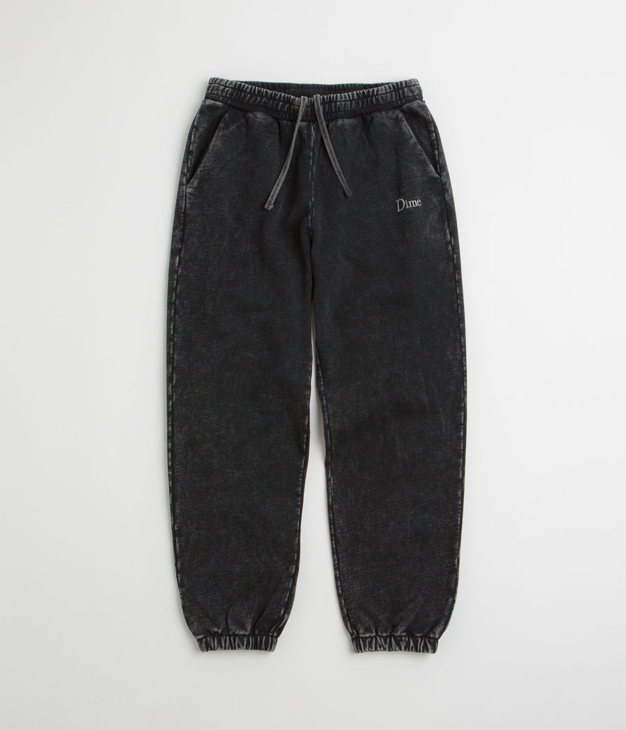 Dime Classic French Terry Sweatpants in Faded Black