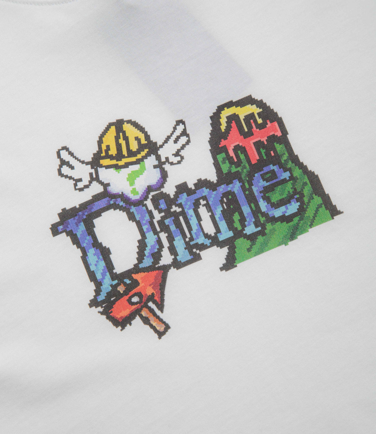 【関税込み】Dime ホワイト Classic Fuzzy Tシャツ Dime White Classic Fuzzy T-Shirt Dime