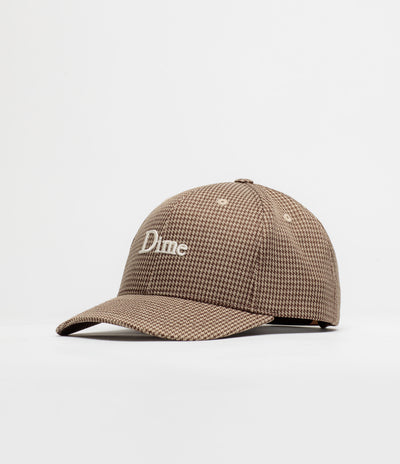 Dime Classic Houndstooth Low Pro Cap - Camel