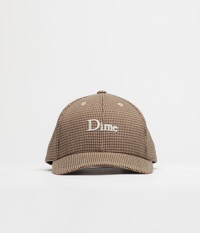 Dime Classic Houndstooth Low Pro Cap - Camel