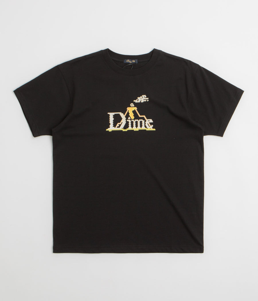 Dime Classic Lightbright T-Shirt in Black