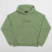 Dime Classic Logo Hoodie - Green Kashmir thumbnail