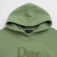Dime Classic Logo Hoodie - Green Kashmir thumbnail