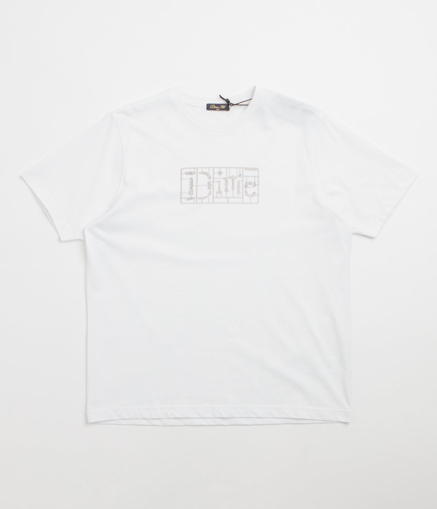 Dime Classic Plastic T-Shirt - White