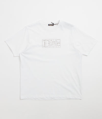 Dime Classic Plastic T-Shirt - White