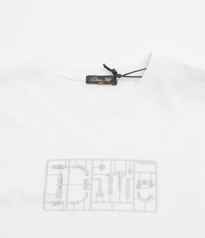 Dime Classic Plastic T-Shirt - White