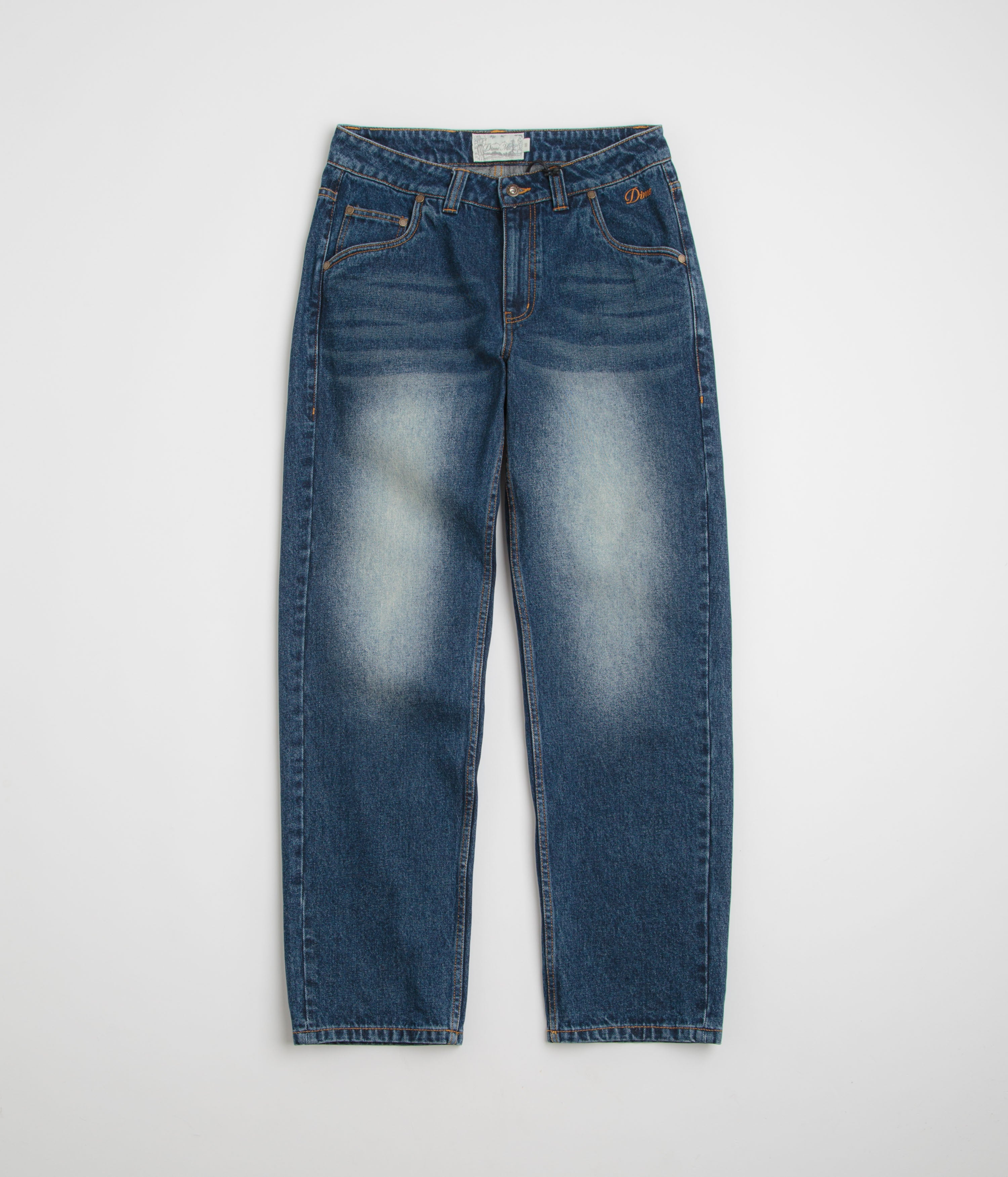 Dime Classic Relaxed Denim Pants in Faded Indigo