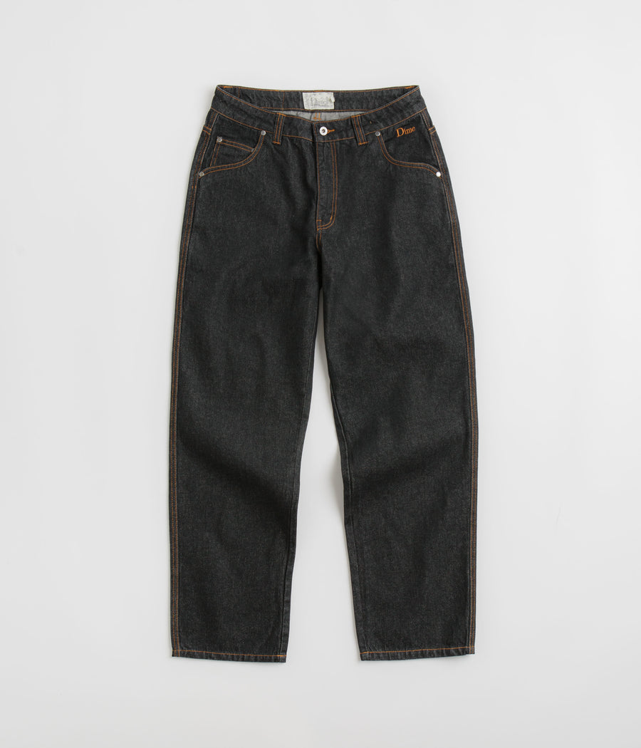 Dime Classic Relaxed Jeans in Black Washed