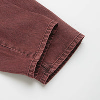 Dime Classic Relaxed Jeans in Dipped Sandblasted Burgundy thumbnail