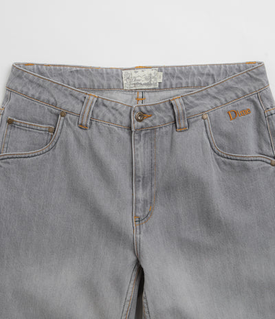 Dime Classic Relaxed Jeans in Dipped Sandblasted Grey