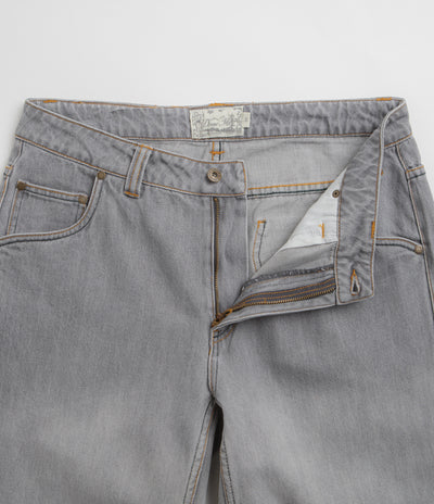 Dime Classic Relaxed Jeans in Dipped Sandblasted Grey