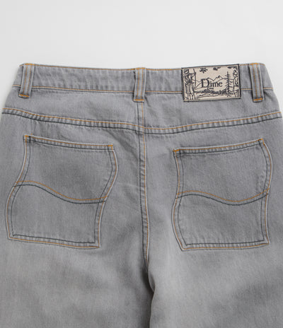 Dime Classic Relaxed Jeans in Dipped Sandblasted Grey