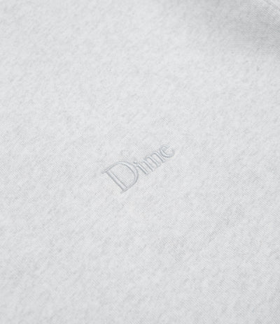 Dime Classic Small Logo Crewneck Sweatshirt in Ash