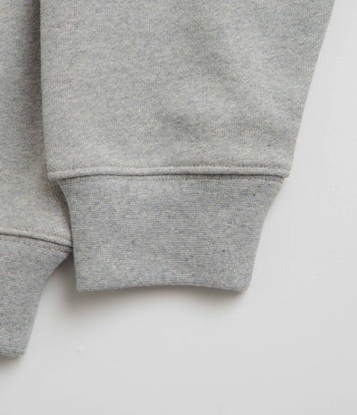 Dime Classic Small Logo Crewneck Sweatshirt in Heather Grey