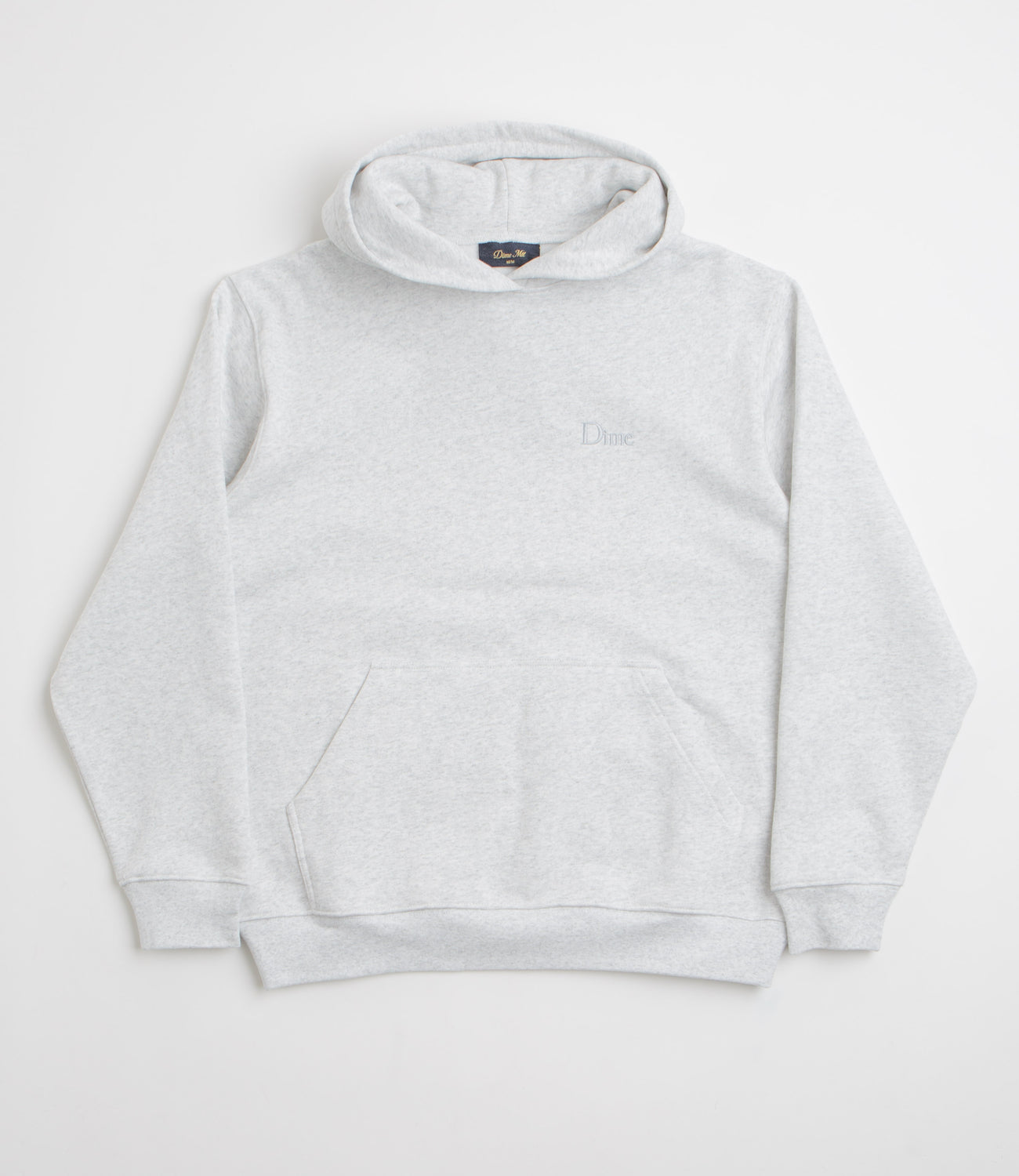 Dime Classic Small Logo Hoodie - Ash | Flatspot