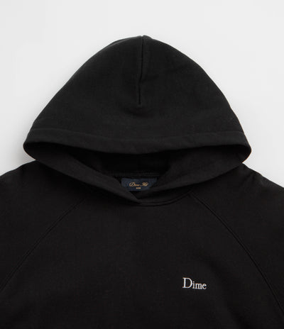 Dime Classic Small Logo Hoodie - Black