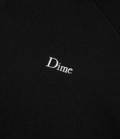 Dime Classic Small Logo Hoodie - Black