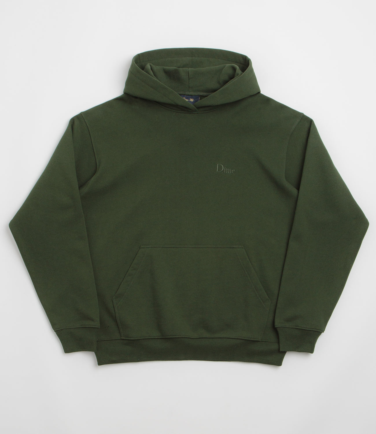 GQ3427◇Dime : CLASSIC SMALL LOGO HOODIE Dime Classic Small Logo Hoodie - Forest Green | Flatspot
