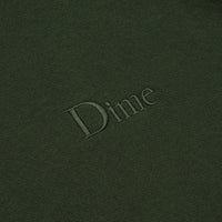 Dime Classic Small Logo Hoodie in Forest Green thumbnail