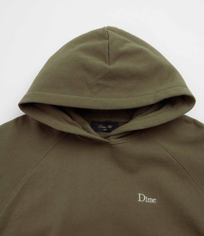 Dime Classic Small Logo Hoodie - Ivy Green