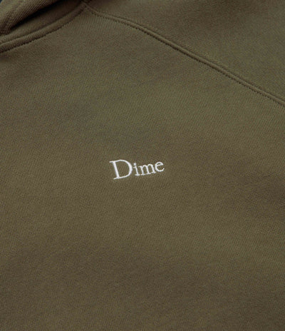 Dime Classic Small Logo Hoodie - Ivy Green