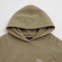 Dime Classic Small Logo Hoodie - Military Olive thumbnail