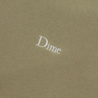 Dime Classic Small Logo Hoodie - Military Olive thumbnail